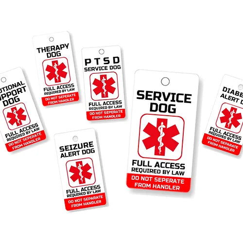 Animal Key & Collar Tag for ADA & FH Act
