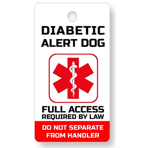 Animal Key & Collar Tag for ADA & FH Act